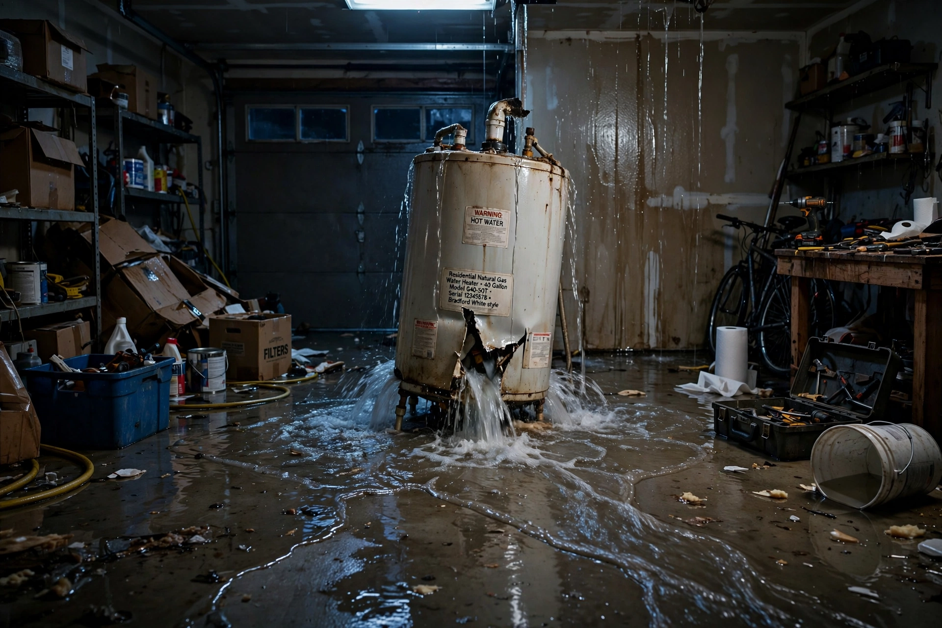 Commercial water heater system